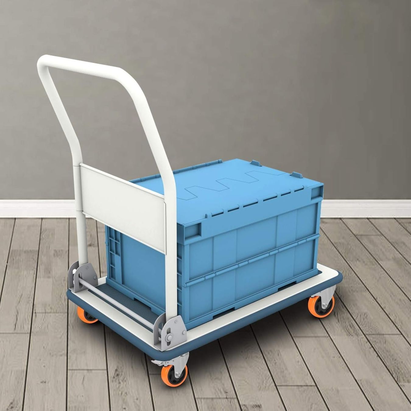 Altro per stoccaggio & trasporto: 4 Stück Schwerlastrollen Flach, Möbelrollen 540kg – Nuovo e nell'imballaggio originale da Nuglar venduto da SaleRitter 5