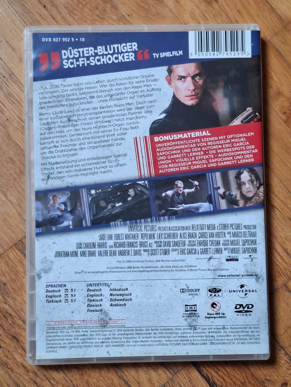 Tutti i DVDs: Repo Men – Usato da Wallisellen venduto da Sawr 1
