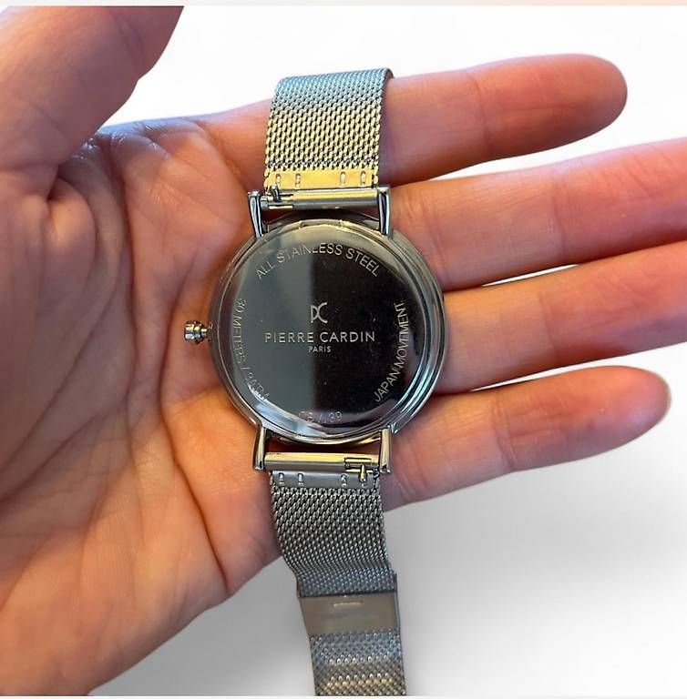 Orologi: silbrige Uhr von Pierre Cardin – Usato da Zürich venduto da cel_cw9k 4
