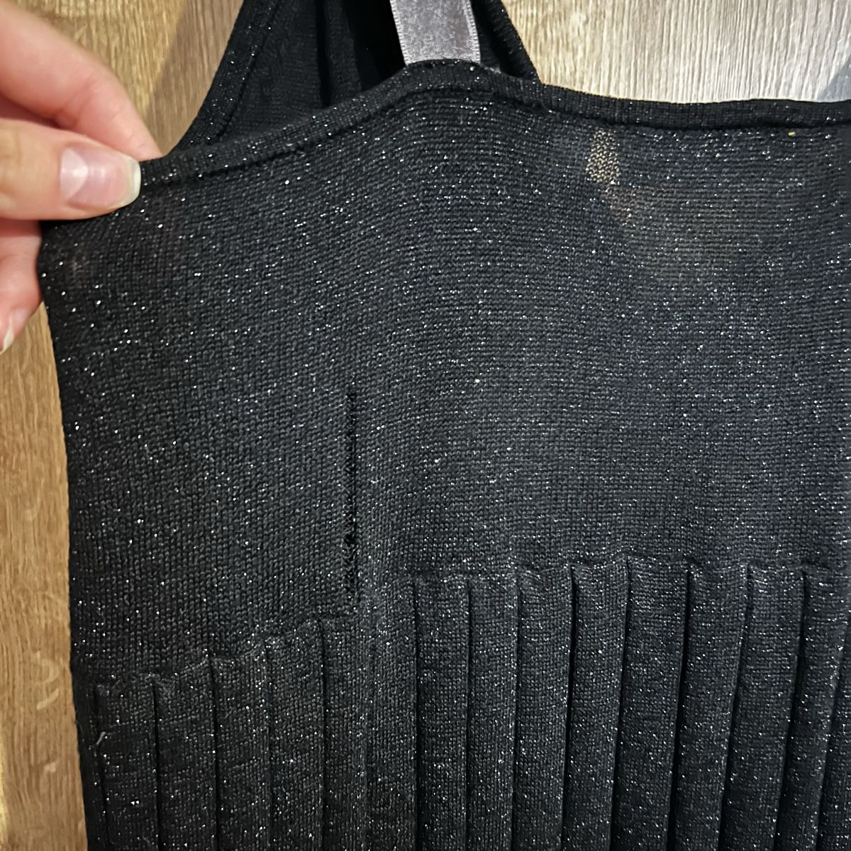 C&A Vestiti: Elegantes Minikleid mit Glitzer & Schleife  – Usato da Chur venduto da noe_mh8b 3