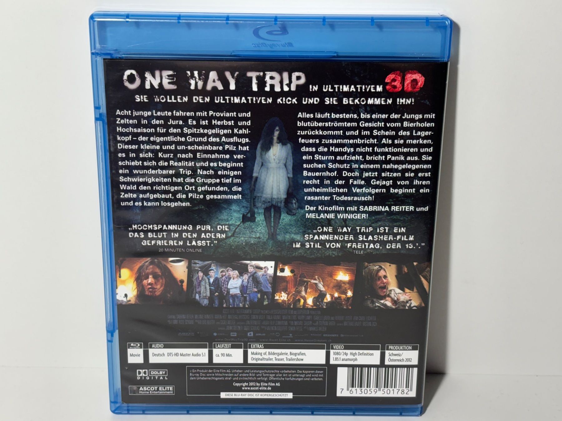 Tutti i DVDs: One Way Trip Blu Ray 3D – Usato da Wilderswil venduto da Sstriker 3