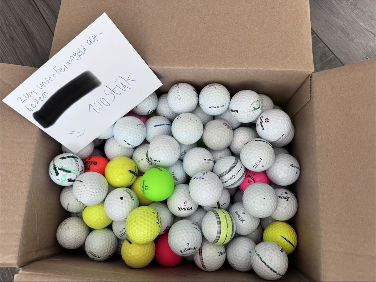 Palloni: Golfbälle 100Stk. – Usato da Wangen SZ venduto da Chafler78