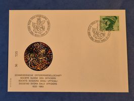 Ersttagsbrief Schweizerische Offiziersgesellschaft 1933-1983