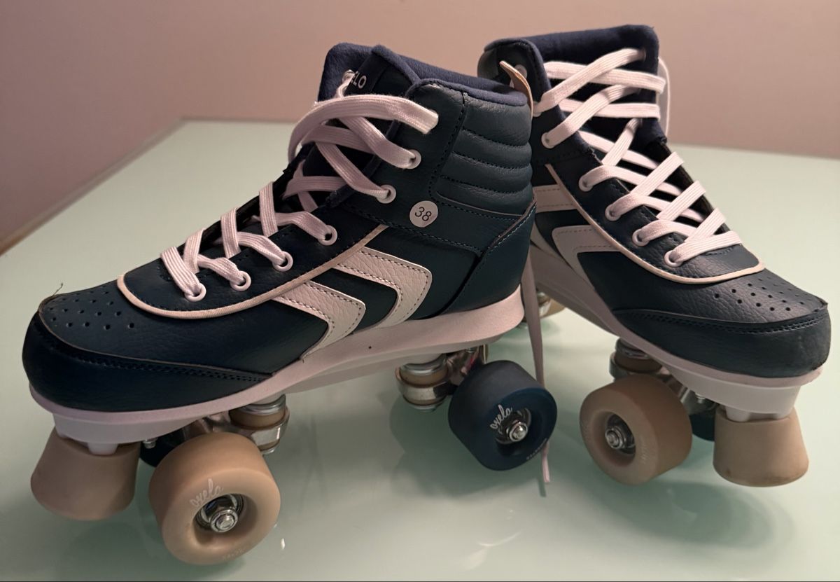 Oxelo Pattini in linea & Pattini a rotelle: Rollschuhe Oxelo, Gr. 38, Top Zustand – Usato da Bettlach venduto da tiz_vdb2 1
