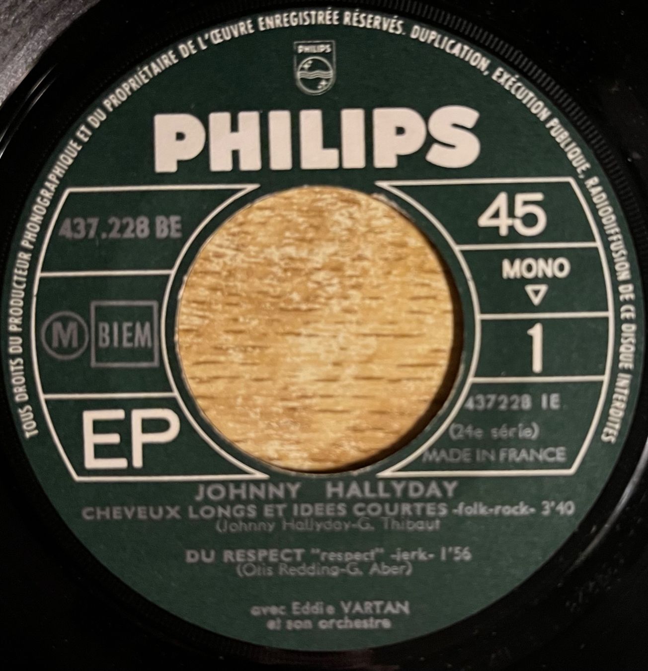 Schallplatten: JOHNNY - CHEVEUX LONGS ET IDEES COURTES – Gebraucht aus Bussigny von vinyl-pas-cher 2