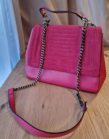 Süsse Zara Handtasche mit Kette und Löwenköpfen ✨ TOP 👜