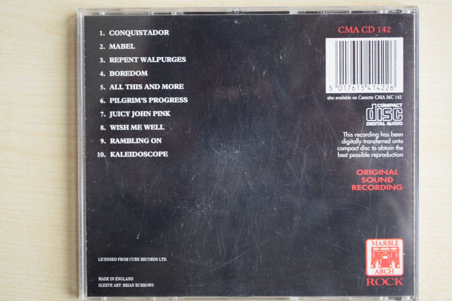 CD: Procol Harum - Conquistador CD (802) – Usato da Reutigen venduto da DONDON55 1