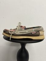Zoo Nautics Lederschuhe Gr.38 Vintage Sehelschuhe grau braun