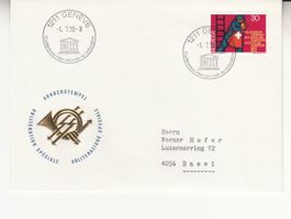 Sonderstempel ED. 1 Conference Education Genève 1970