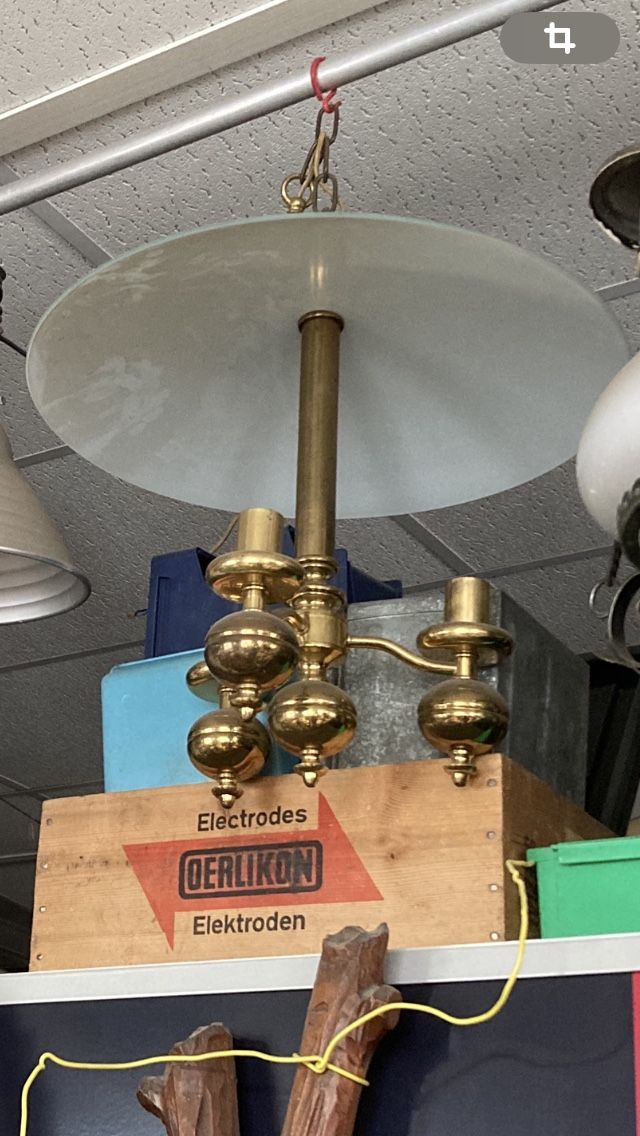 Lampadari & plafoniere: Hängelampe Messing Gold Glühbirnen – Usato da Boll venduto da Jopp1