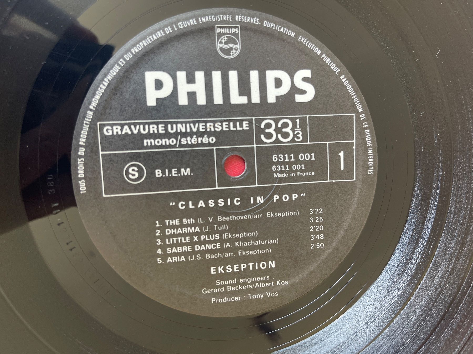Vinyles: A516/Ekseption - Classic in Pop – D'occasion à Frutigen par Philippe_jsp 2