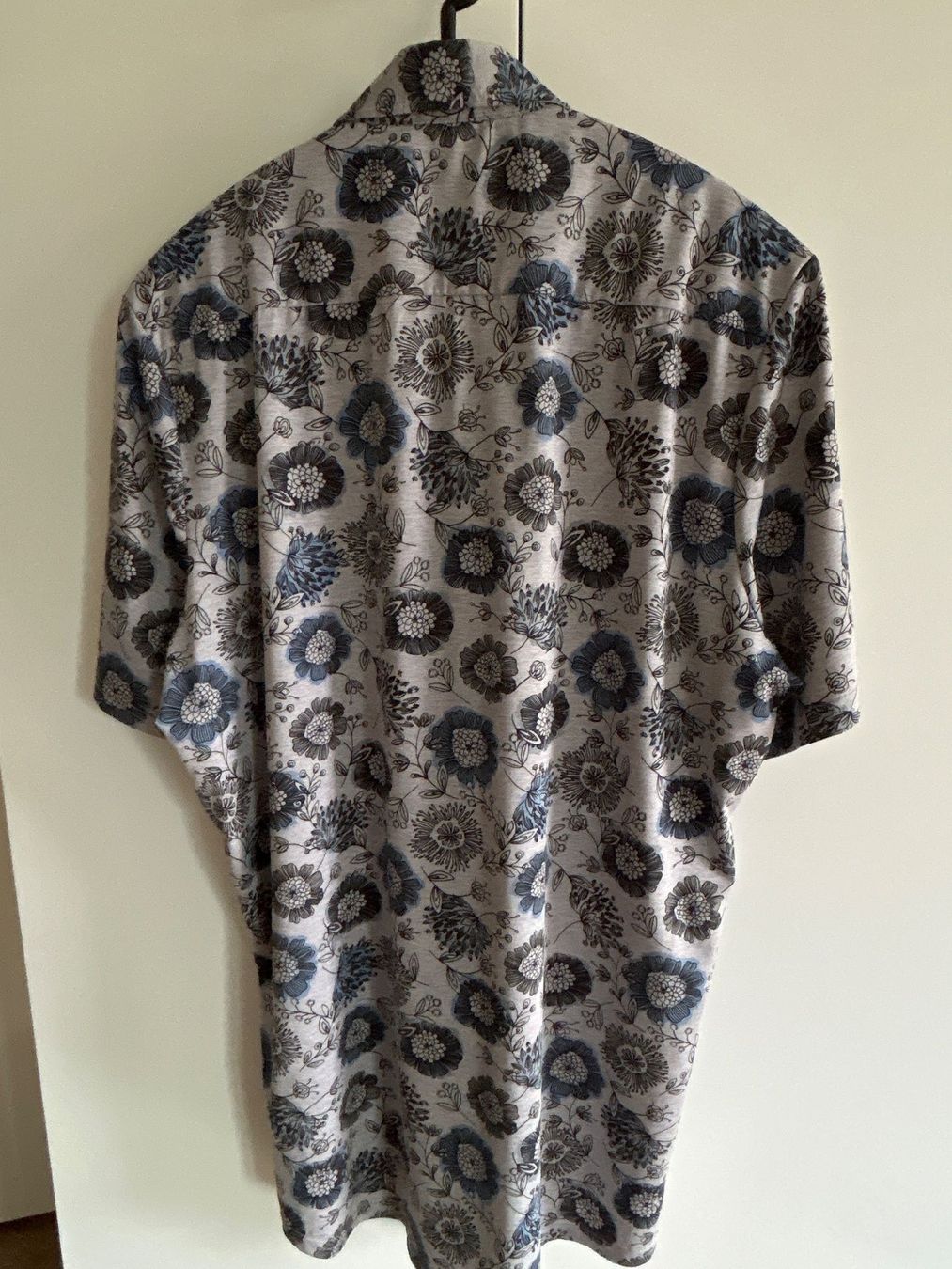 Camicie: Kurzarmhemd grau mit Muster Pure by Hatico Functional Gr. 40 – Usato da Brunnen venduto da Nala2929 4