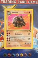 Carte Pokémon Grolem (Fossile) 36/62  1ère édition (fr)