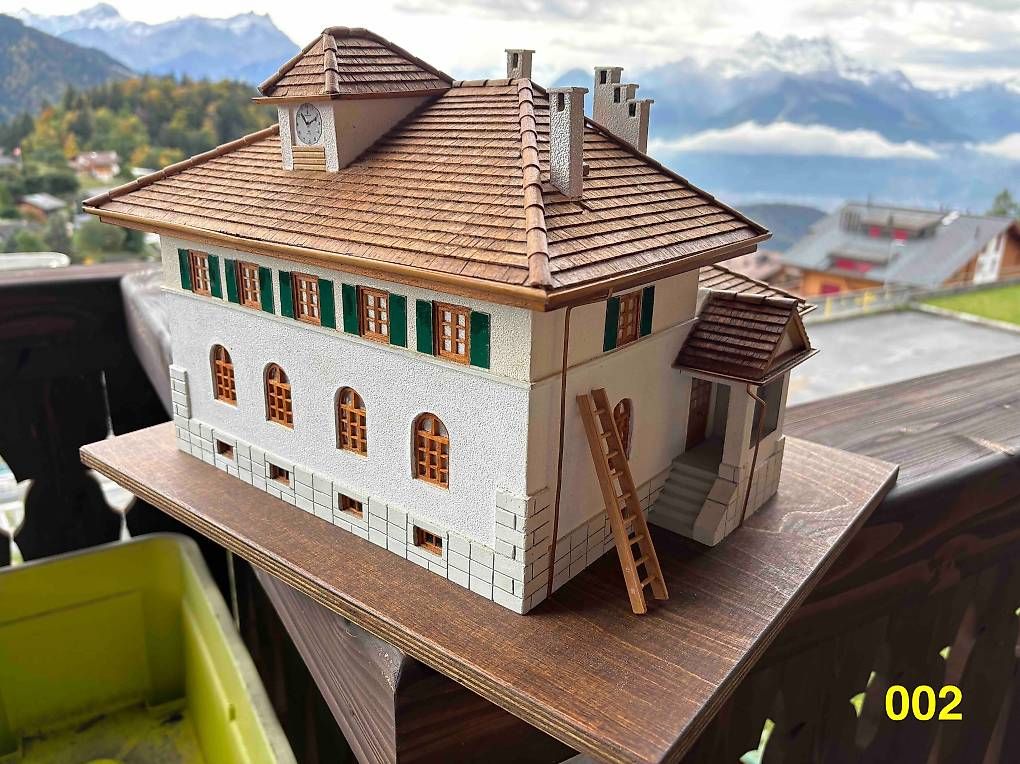 Kits de montage: Maison et Chalet Suisse miniature – D'occasion à Leysin par StephaneBosch 3