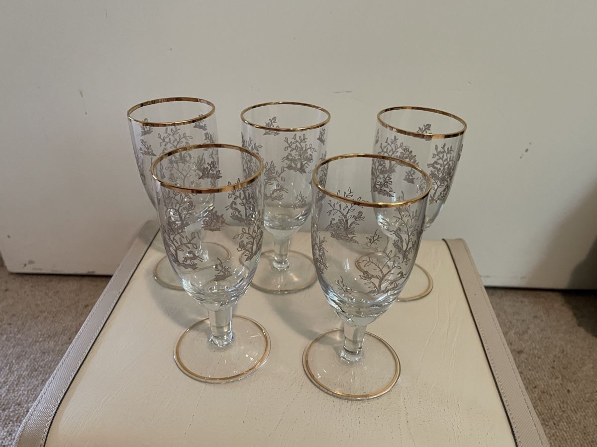 Bicchieri: Irish Coffee Gläser Vintage mit Goldrand – Usato da Arlesheim venduto da ren_5d2b 1