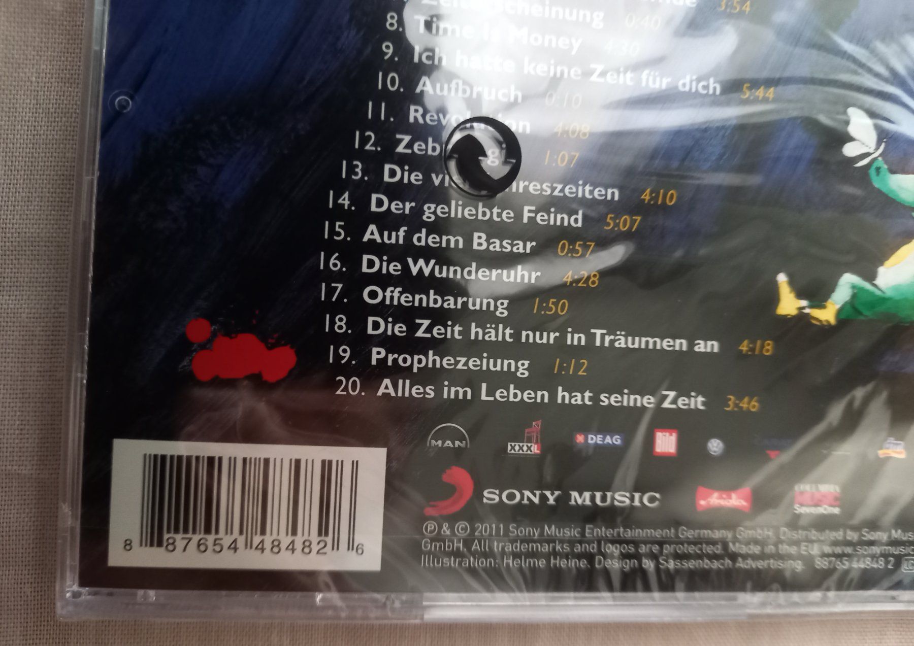 CD: CD "Peter Maffay -TABALUGA UND DIE ZEICHEN DER ZEIT" – Nuovo e nell'imballaggio originale da Binningen venduto da mar_2jlr 6