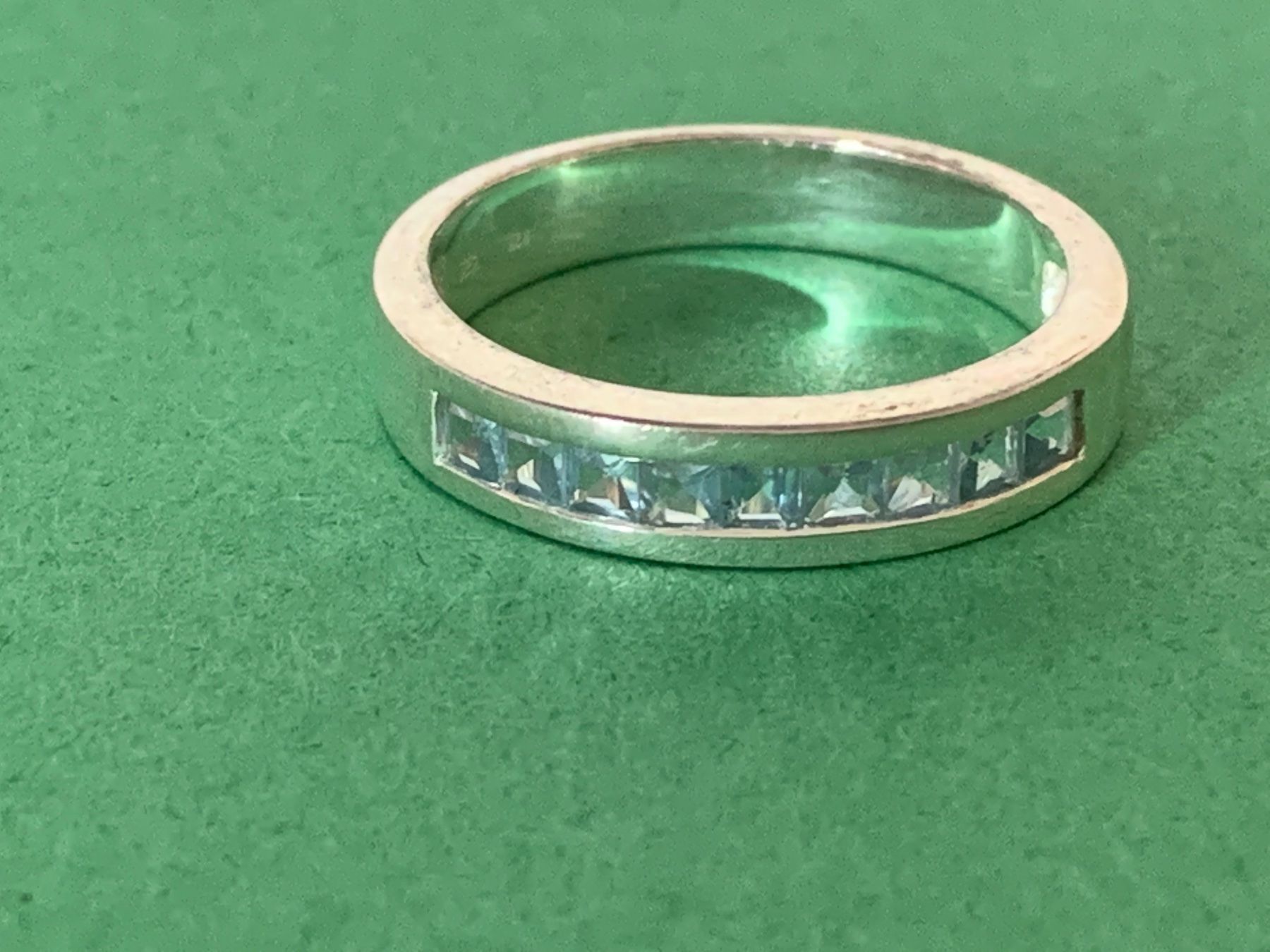 Bagues: Silberring hellblau elegant  (58) – D'occasion à Dittingen par Bijoubelle 6
