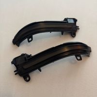 Bmw- schwarze, laufende Blinkerleuchten