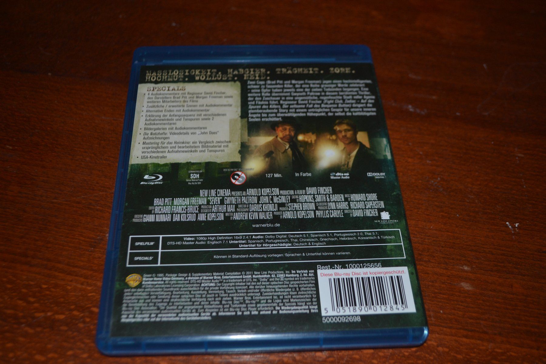 Alle DVDs: Sieben – Gebraucht aus Laupen ZH von chefdom 1