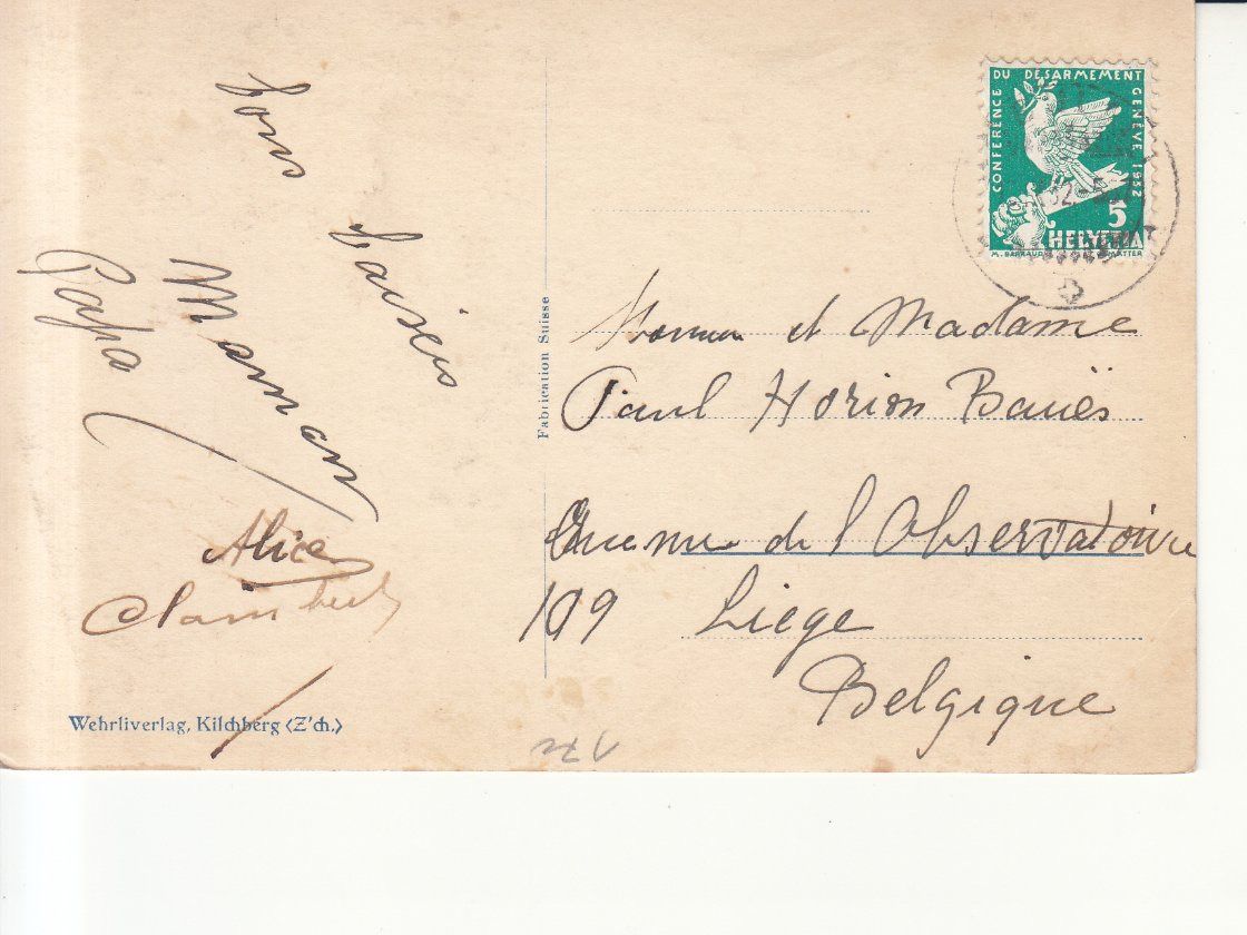 Cartoline postali: Axenstrasse 1932 – Usato da Bürglen TG venduto da StampGraf 1