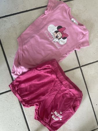 Süsses Disney Minnie Mouse Sommer Set Gr. 80/86 - minnie