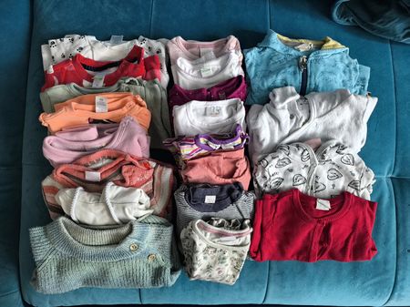 Kleiderpaket Grösse 68 Mädchen (62 Teile)