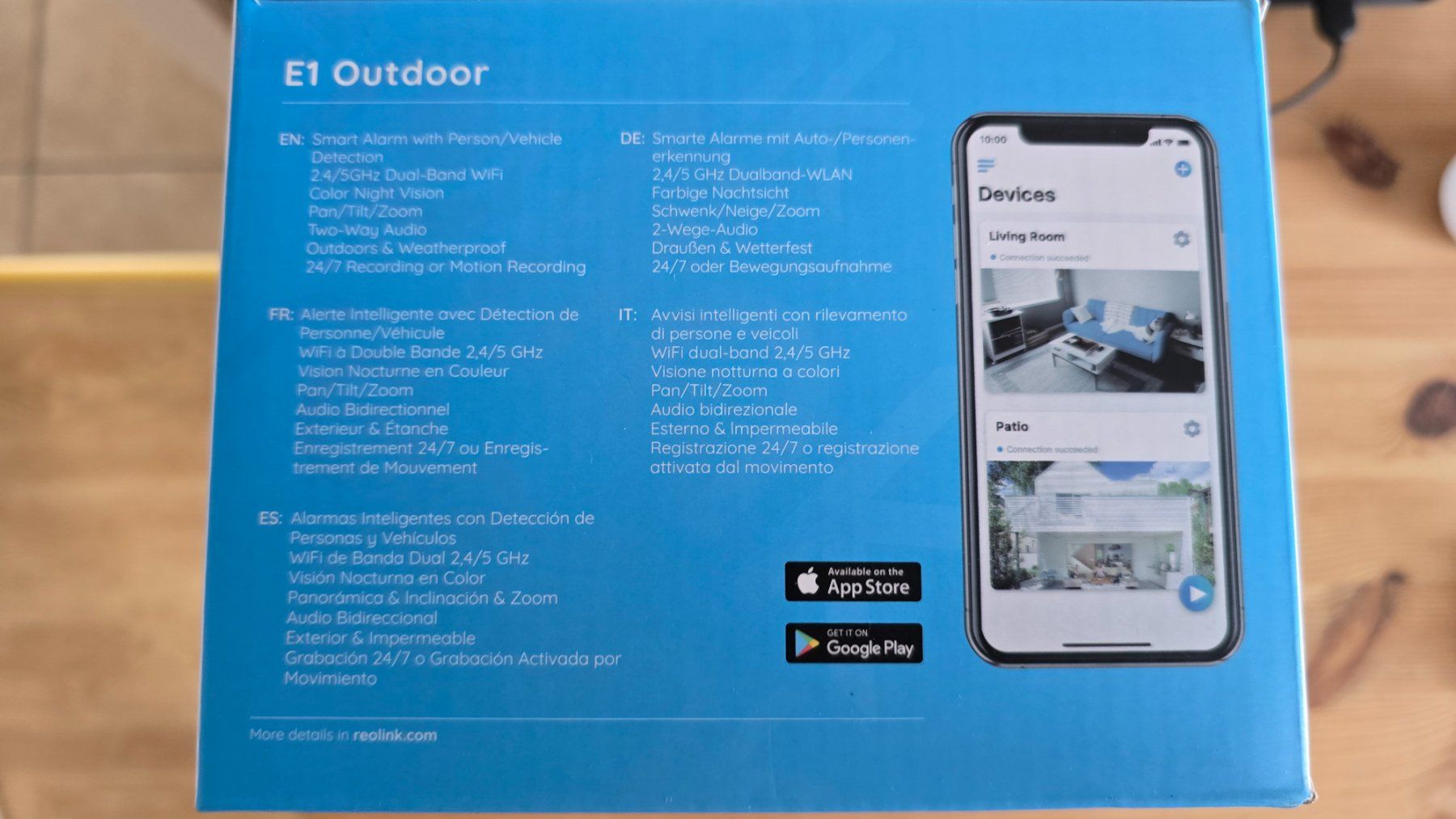 Webcam: Reolink E1 Outdoor Kamera – Usato da Lommiswil venduto da Pehabi 4