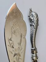 Silber Vorlegebesteck für Fisch, Fischbesteck-Set (DE)