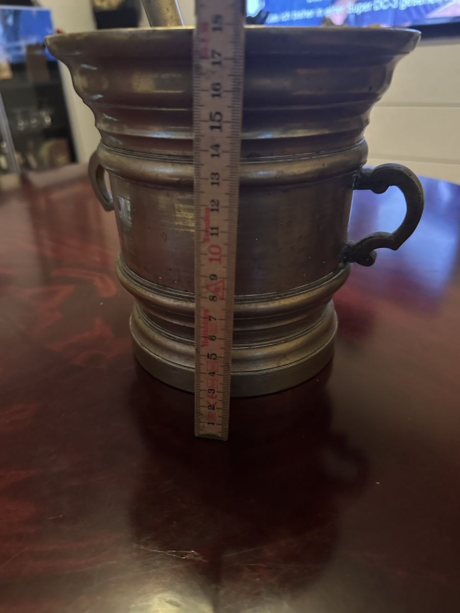 Sonstiges für das Kochen & Backen: Vintage Mörser mit Pistill. – Gebraucht aus Bützberg von Chisco 7