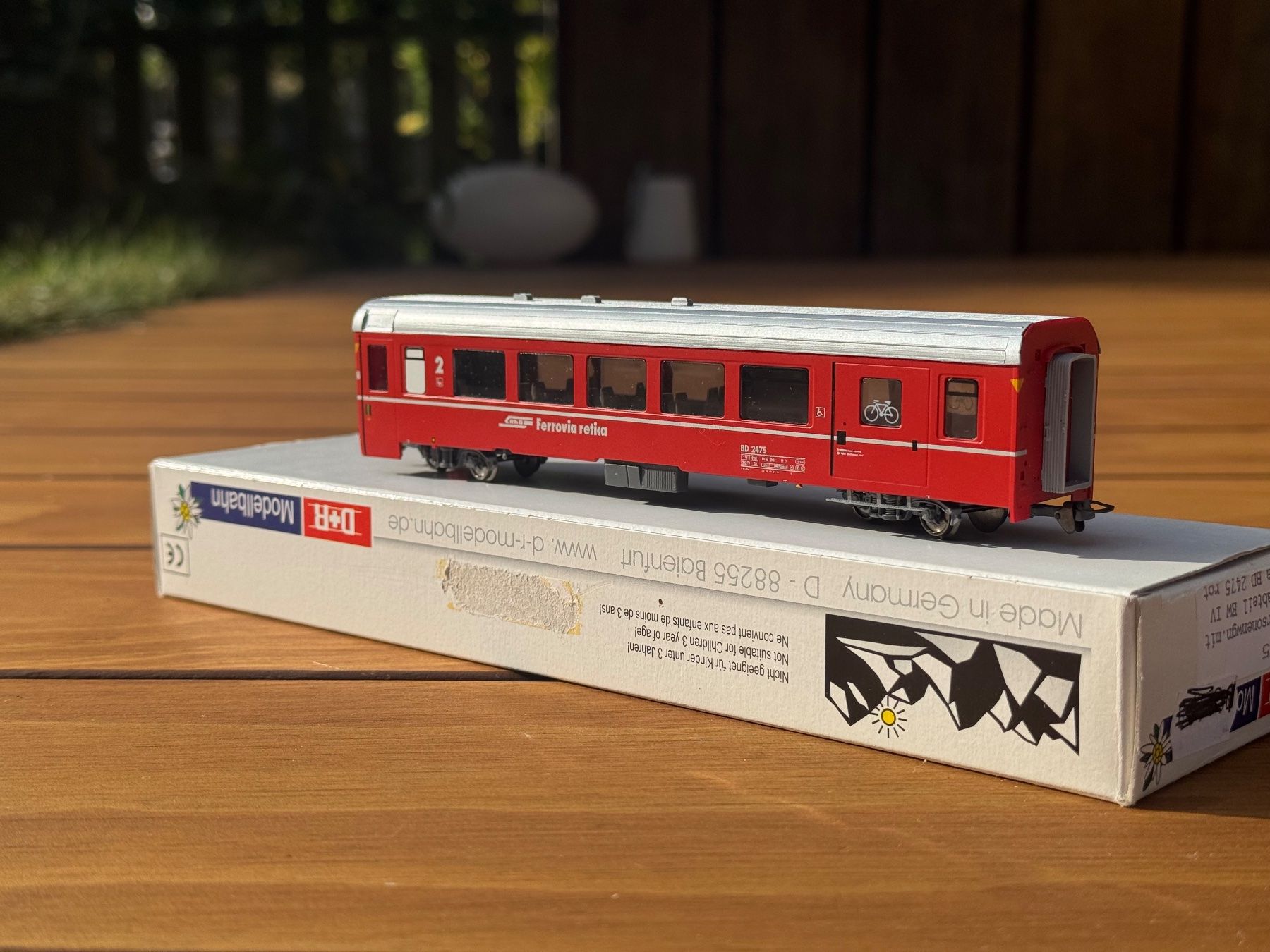 Modelleisenbahnen: D+R Rhb BD 2475 – Gebraucht aus Spiez von ric_vy6z 1