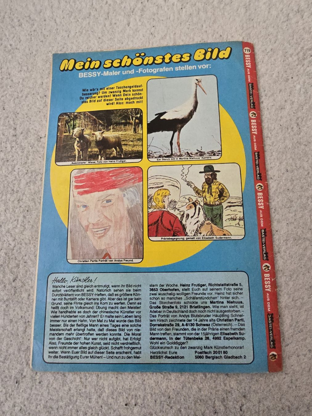 Fumetti: Bessy Heft Nr 719 – Usato da Oberentfelden venduto da Giants 1