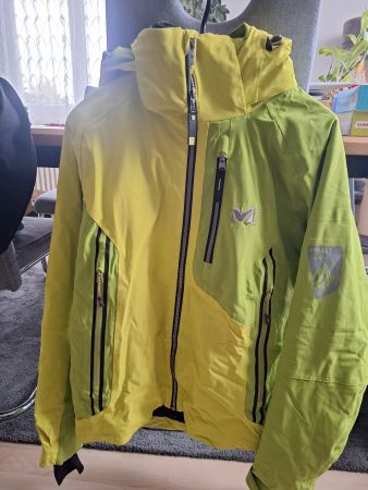 Skijacke Millet hellgrün Grösse S gebrauchter Zustand