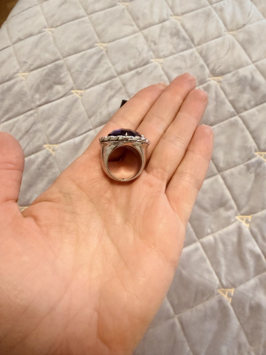 Anelli: Burma bijoux ring with amethyst – Usato da Genève venduto da iri_f78b 5