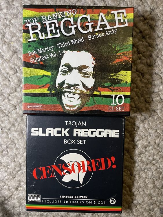 Top Ranking Reggae + Trojan Slack Reggae Box Set (Gebraucht) in Reinach ...