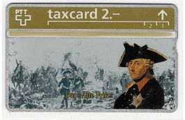 taxcard PTT 2.-  Der "Alte Fritz"