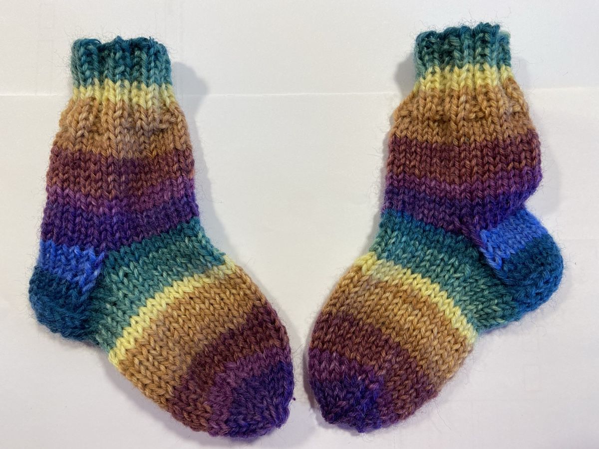 Calze per bambini: Babysöckli ab Geburt. 🌈 – Nuovo e nell'imballaggio originale da Grosshöchstetten venduto da Maschenshop 1