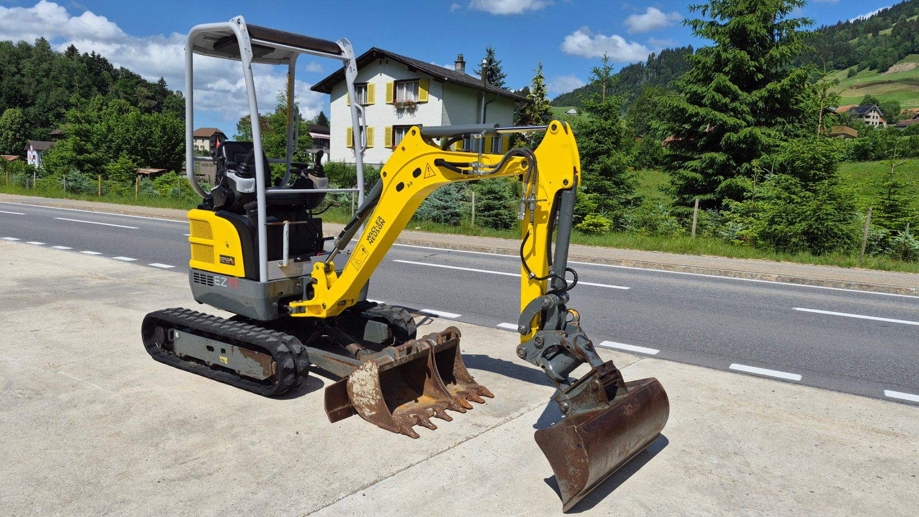 Wacker Neuson Escavatori: Bagger Raupenbagger Wacker Neuson EZ17 – Usato da Schüpfheim venduto da grischa01 5