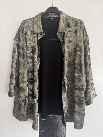 Chemise C&A effet doré taille 46 bon état