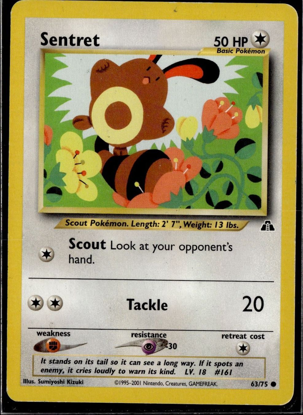 Pokémon Cartes à collectionner: Sentret 63/75 Neo Discovery – D'occasion à Zürich par pokemon_cards