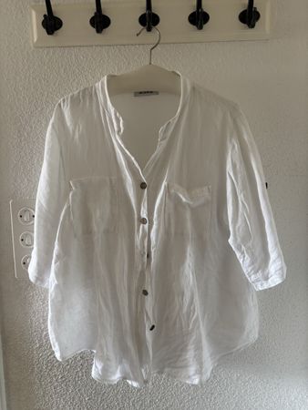 Leinen Bluse
