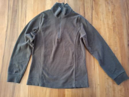 Fleecejacke Campagnolo dunkelbraun Grösse 16 Jahre getragen