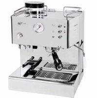 Kaffeemaschine Quick Mill Kolbenmaschine Silber neuwertig
