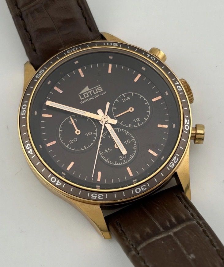 Lotus Orologi: Lotus Chronograph, Lederarmband! – Usato da Untersiggenthal venduto da TimeandShine