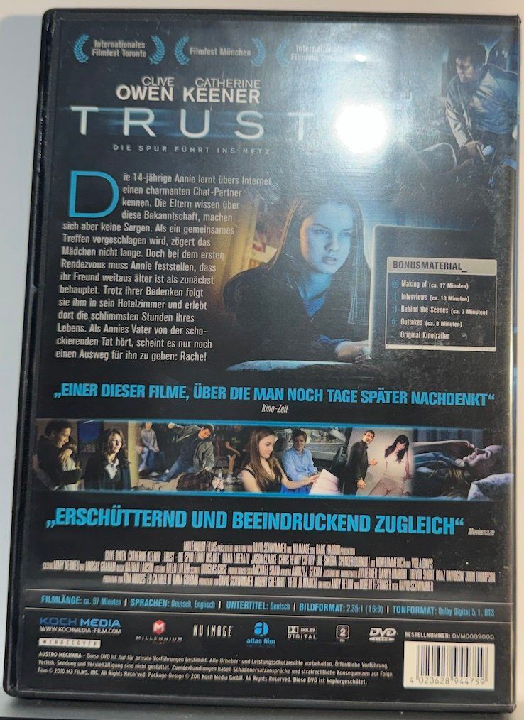 Tous les DVDs: DVD - TRUST – D'occasion à Wisen par gigisna 2