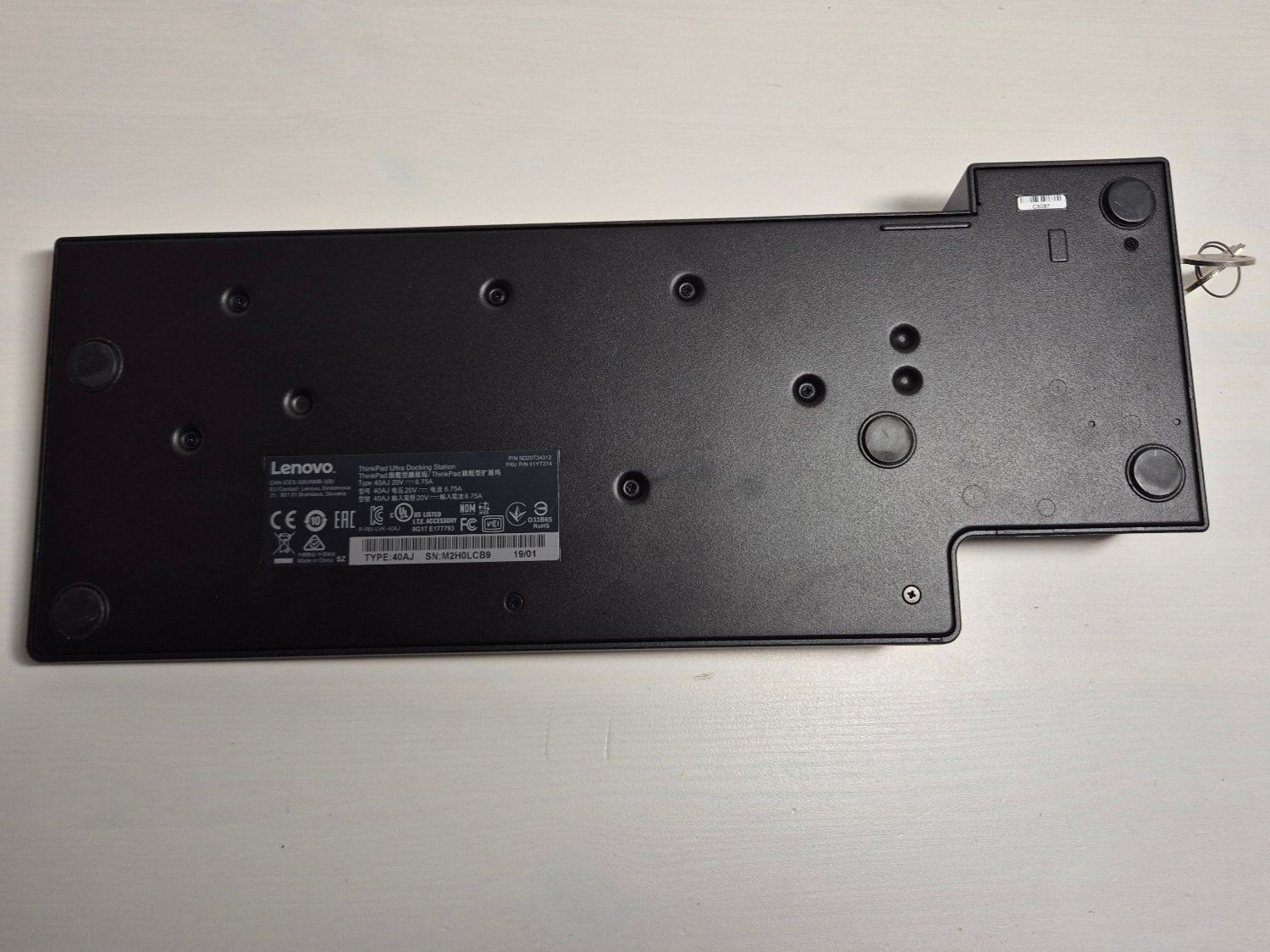 Lenovo Docking station: Dockingstation Lenovo ThinkPad Ultra 40AJ – Usato da Gossau SG venduto da Puch-tech 6