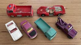 Alte Spielzeugautos (6 Stk)