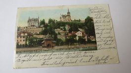 Gruss aus Wädenswil - Litho - 1901