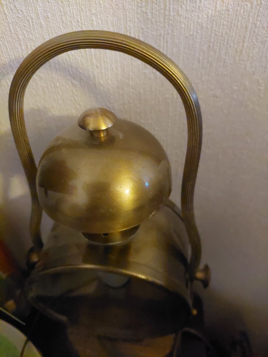 Lampade: 2 lampe de table  artisanal électrique vintage ancienne – Usato da Lausanne venduto da Thy19 6