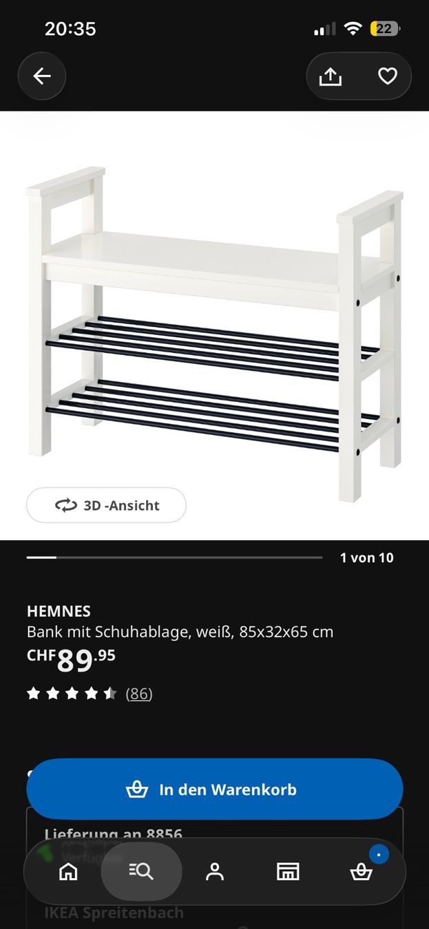 Ikea Guardaroba: Hemnes Garderobe – Usato da Tuggen venduto da Tantas 7