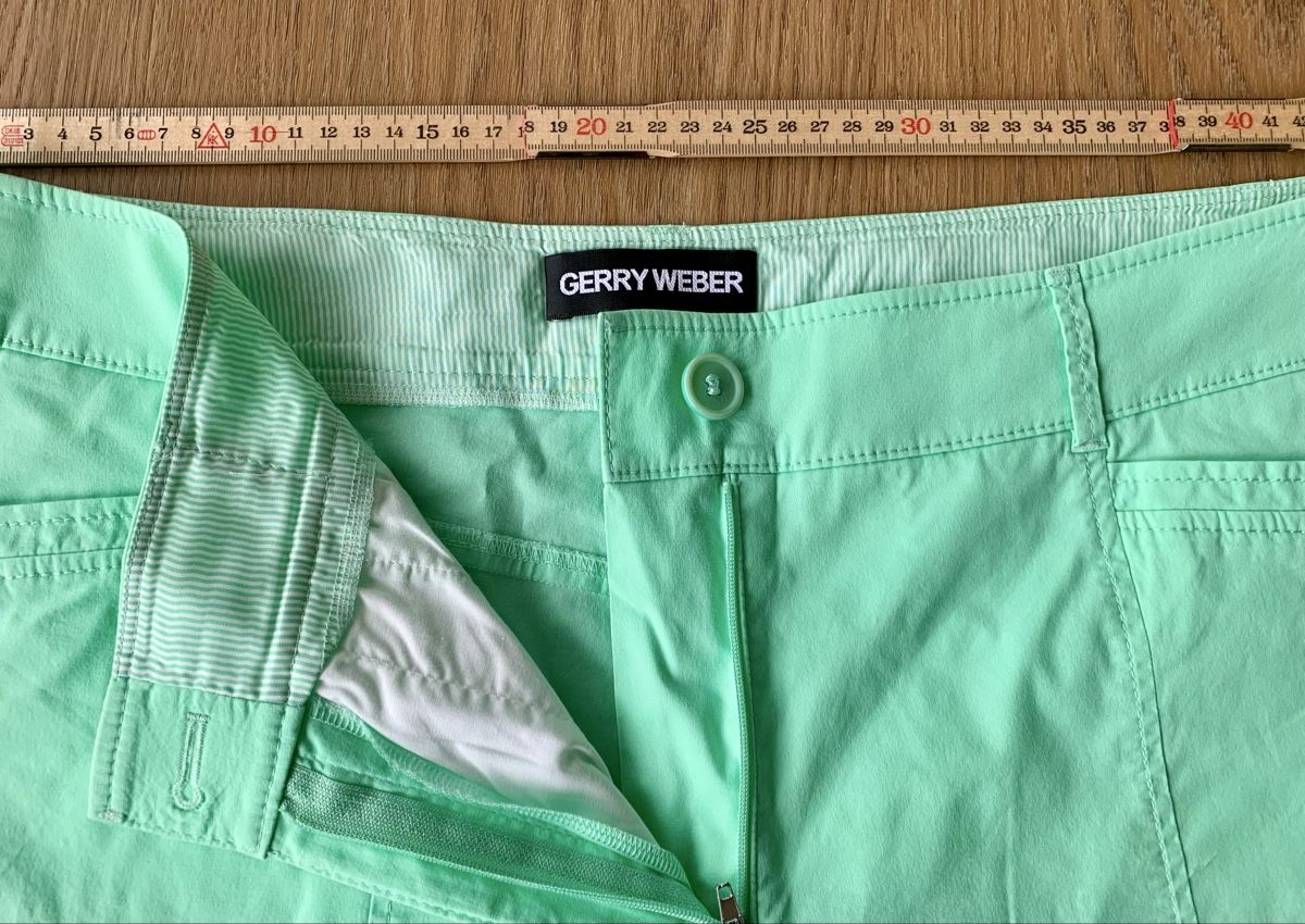 Gerry Weber Pantaloni: Pantalon GERRY WEBER vert menthe taille 46 – Usato da Port venduto da granitod 2